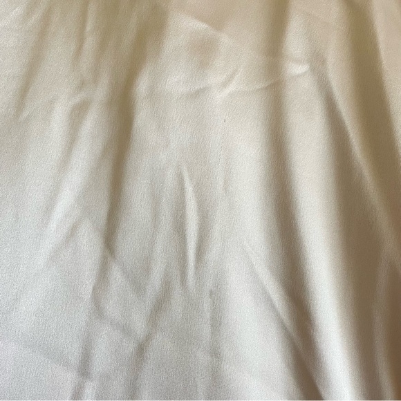 Revelry Bardot Satin Off Shoulder Maxi Dress in Soft Champagne Size 8 - Picture 8 of 12